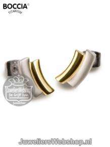 boccia oorknop 0561-02 titanium bicolor
