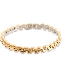 Boccia 03056-03 Armband Titanium verguld
