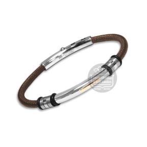 Borsari Armband Audace Acciaio Staal met goud BRAUD07B