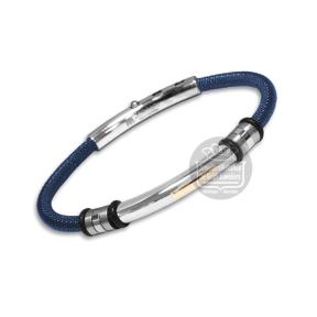 Borsari Armband Audace Acciaio Staal met goud BRAUD18B