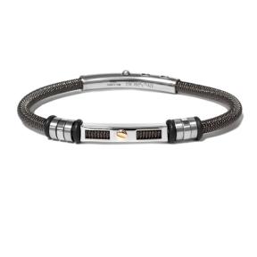 Borsari Armband Audace Acciaio Staal met goud brstau04nl