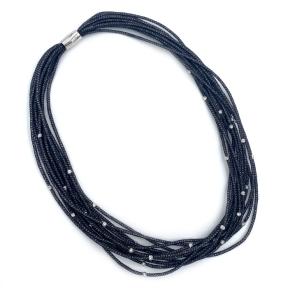 Borsari Collier Venere CL-VENERE04D Zwart
