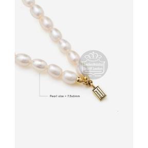 buddha to buddha necklace 032GV barbara xs pearl verguld