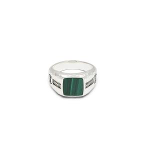 Buddha to Buddha Tangguh Small Malachite ring 046MA