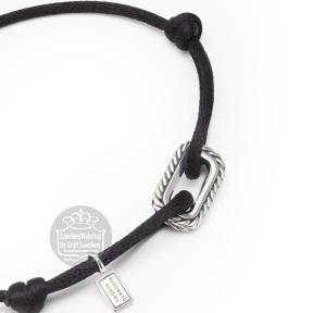 buddha to buddha 134BL Barbara Cord Bracelet