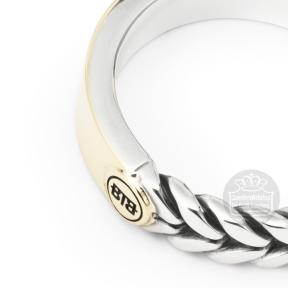 Buddha to Buddha Barbara Small Dual Bicolor ring 333