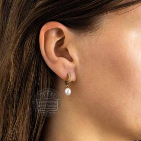 buddha to buddha 409GV Barbara Hoops Pearl Silver