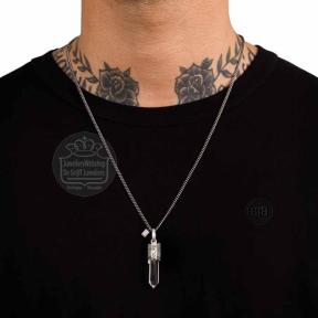 Buddha to Buddha Gemstone Silver Rock Crystal Hanger 701RC