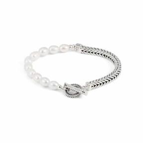 buddha to buddha J129 Barbara XS Pearl Bracelet