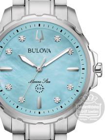 Bulova Marine Star 96P248 Horloge met Diamant