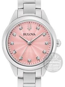 Bulova Sutton Classic 96P249 Horloge met Diamant