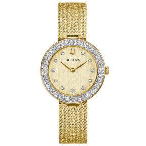 Bulova Classic Champagne Crystal 98L321 Horloge