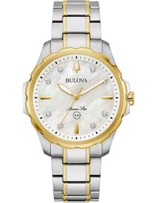 Bulova Marine Star 98P227 Horloge met Diamant