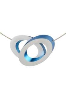 C70B Clic Collier Blauw