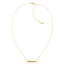 Calvin Klein CK Elongated Linear collier CJ35000015 Goldplated