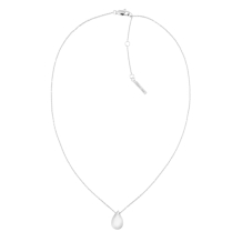 Calvin Klein CK Sculptured Drops collier CJ35000083 Zilver