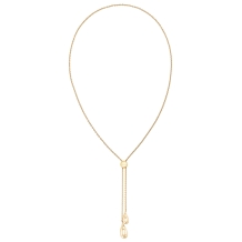 Calvin Klein CK Sculptured Drops collier CJ35000087 Goldplated