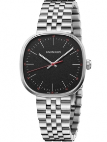Calvin Klein Horloge Heren Squarely Zwart K9Q12131