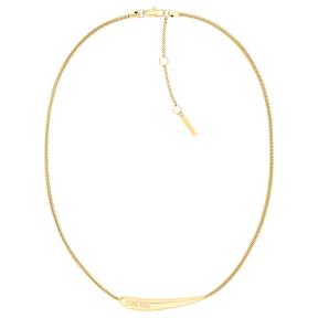 Calvin Klein CK Elongated Drops collier CJ35000339 Goldplated
