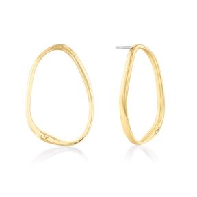 Calvin Klein CK Elongated Drops oorbellen CJ35000451 Goldplated