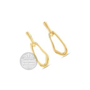 Calvin Klein Statement Links oorbellen CJ35000750 verguld