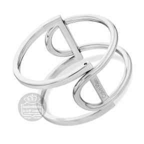 Calvin Klein Contoured Geometry armband CJ35000756 zilver