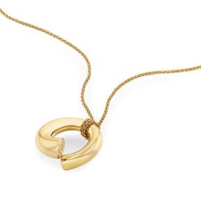 Calvin Klein Spiral Collier CJ35000761 staal