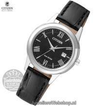 Citizen Eco-Drive - FE1081-08E - horloge dames - zwart