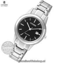 Citizen Eco-Drive - FE1081-59E - horloge dames - zwart