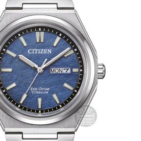 Citizen AW0130-85LE horloge Eco-Drive Blauw Titanium