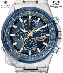 AT8020-54l Citizen Blue Angels horloge Radio Controlled Eco Drive Sky