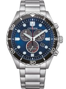 citizen AT2560-84L chrono heren eco drive horloge blauw