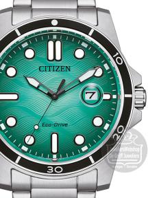 citizen eco drive horloge AW1816-89L Turquoise