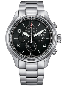 citizen CA0810-88E chrono herenhorloge titanium zwart
