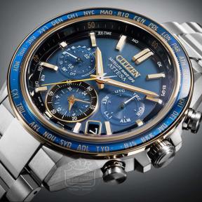 Citizen Satellite Wave Attesa CC4054-68L Horloge Titanium