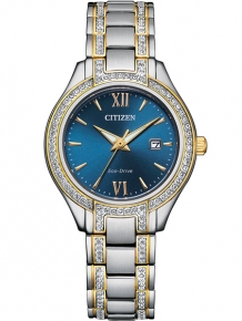 citizen dameshorloge FE1234-50L eco drive blauw