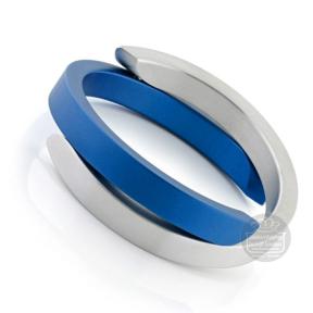 Armband Clic A1B mat blauw