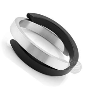 Clic Armband A1Z Zwart mat