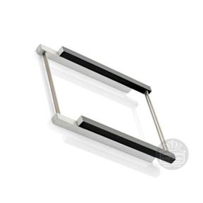 Clic Armband A24Z Rechthoek Zwart