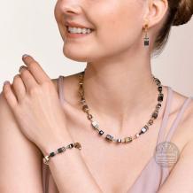 Coeur de Lion Oorbellen 2839/21-1216 Grijs Goud