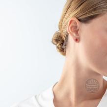 Coeur de Lion Oorbellen 0501/21-0317 Rood