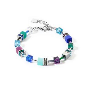 Coeur de Lion Armband 2838/30-0608 Turquoise Purple