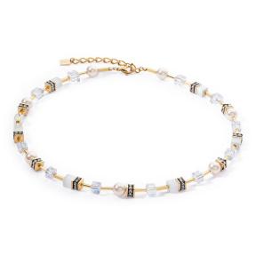Coeur de Lion Collier 4081/10-1416 White Goldplated