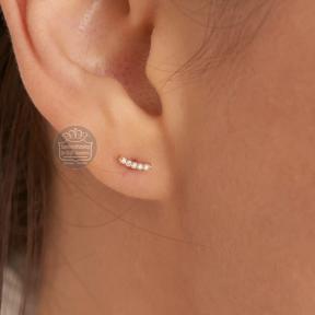 Ania Haie 14kt Gold Oorbellen EAU004-04YG