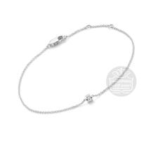 Excellent Jewelry Amband AP216615 witgoud briljant 0,05 crt.