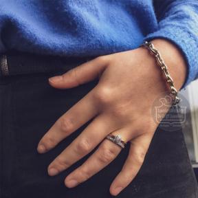 Excellent Jewelry Armband AW106742 geelgoud schakel