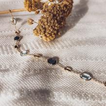 Excellent Jewelry Armband AW136735 geelgoud topaas