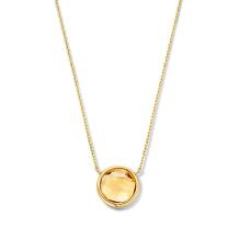 Excellent Jewelry Collier CE137498 geelgoud citrien