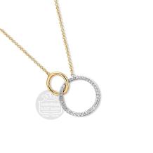 Excellent Jewelry Collier CP417185 bicolor briljant