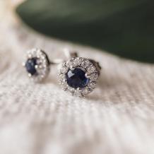 Excellent Jewelry Oorbellen OG215438 witgoud briljant